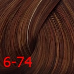 Estel DeLuxe 6/74 Темно-русый коричнево-медный Estel DeLuxe 6/74 Темно-русый коричнево-медный